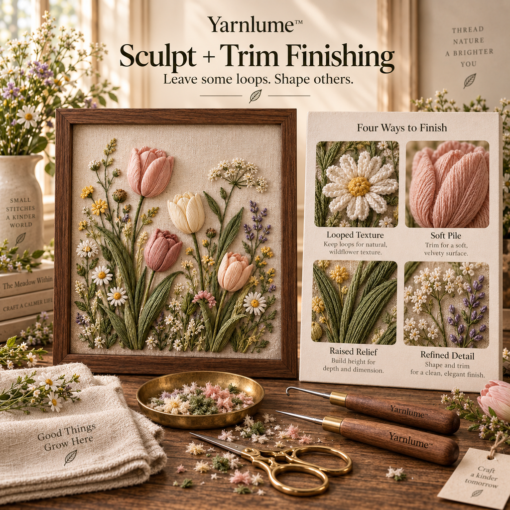 Yarnlume™ Botanical No.02 Sculpt a Meadow.