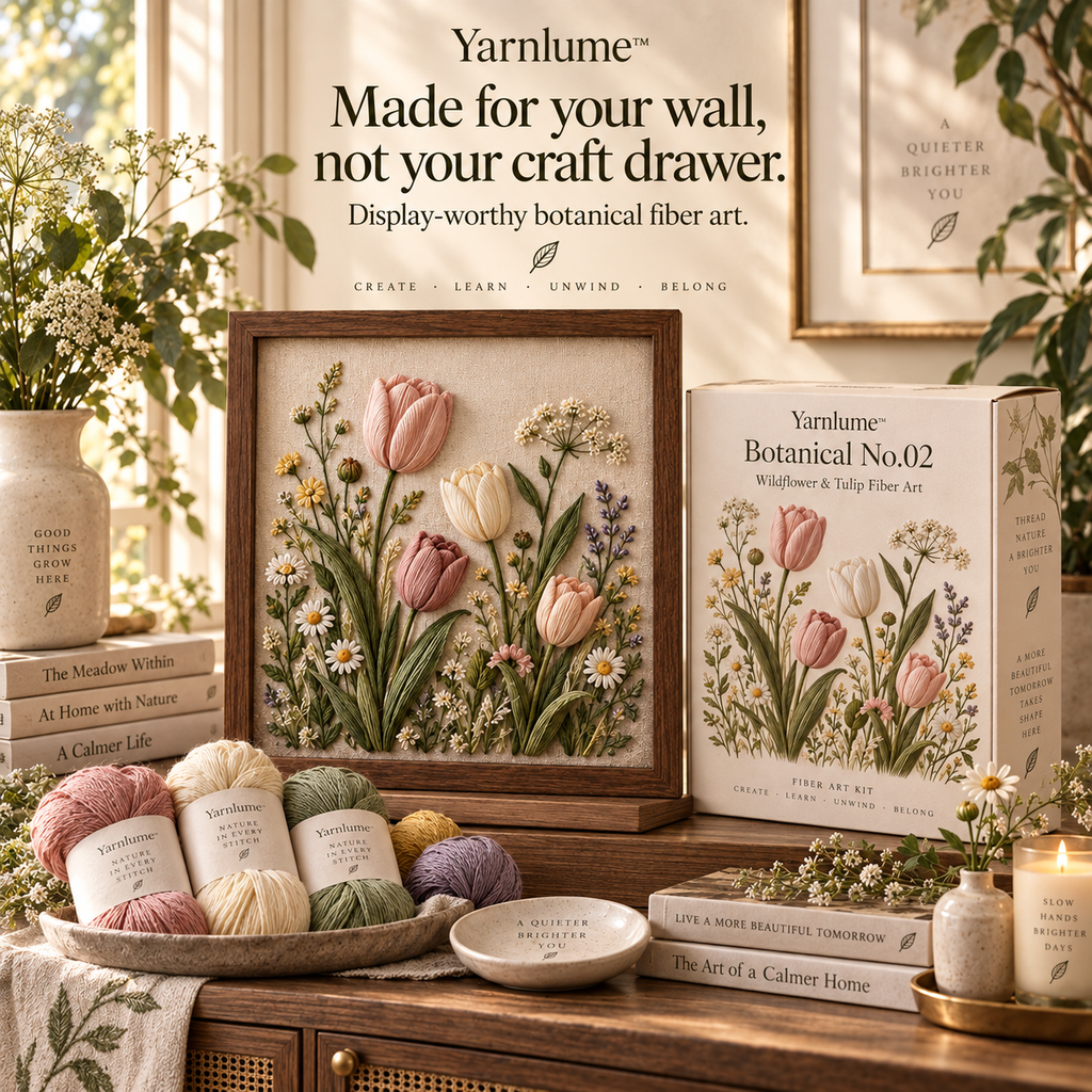 Yarnlume™ Botanical No.02 Sculpt a Meadow.