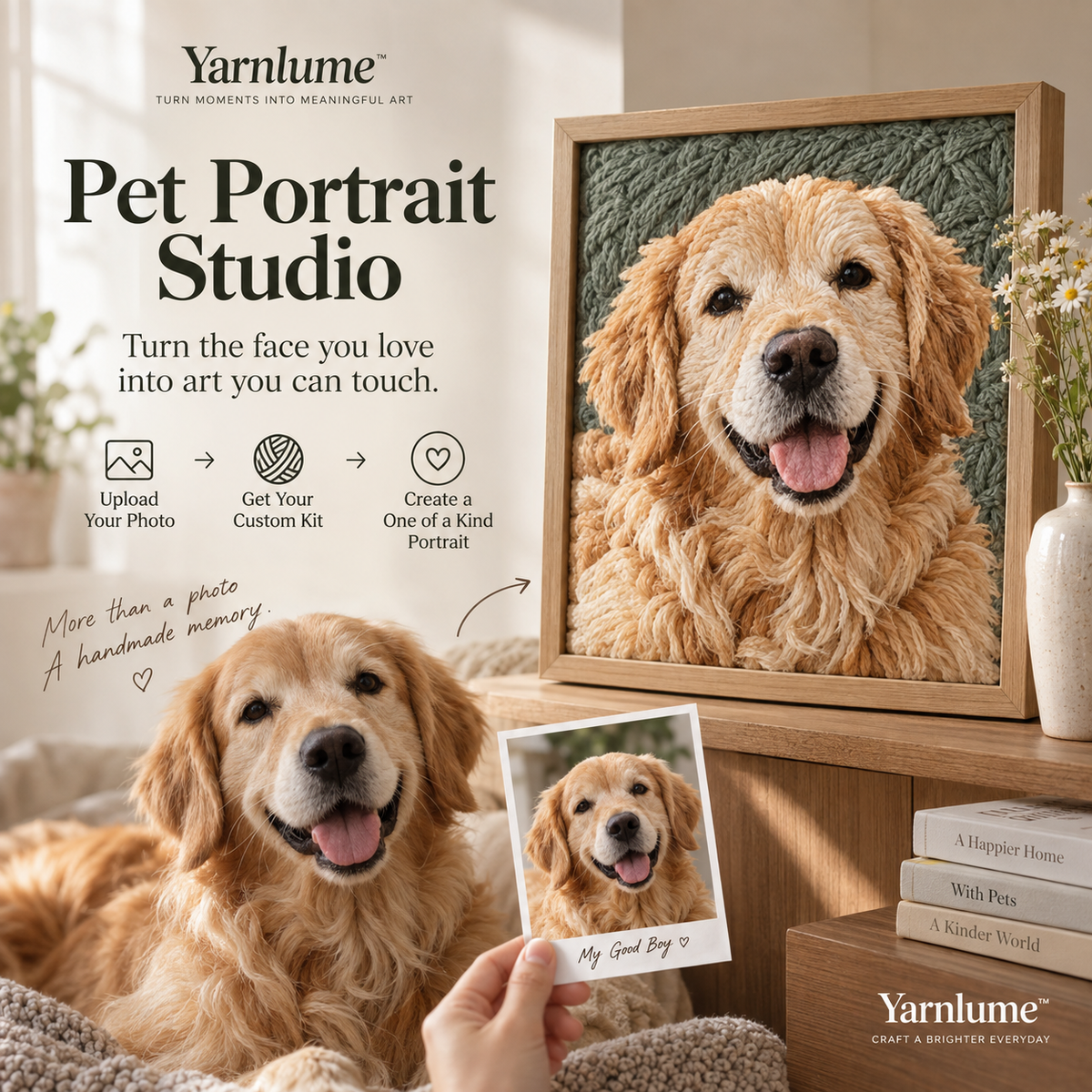 Yarnlume™ Pet Portrait Studio