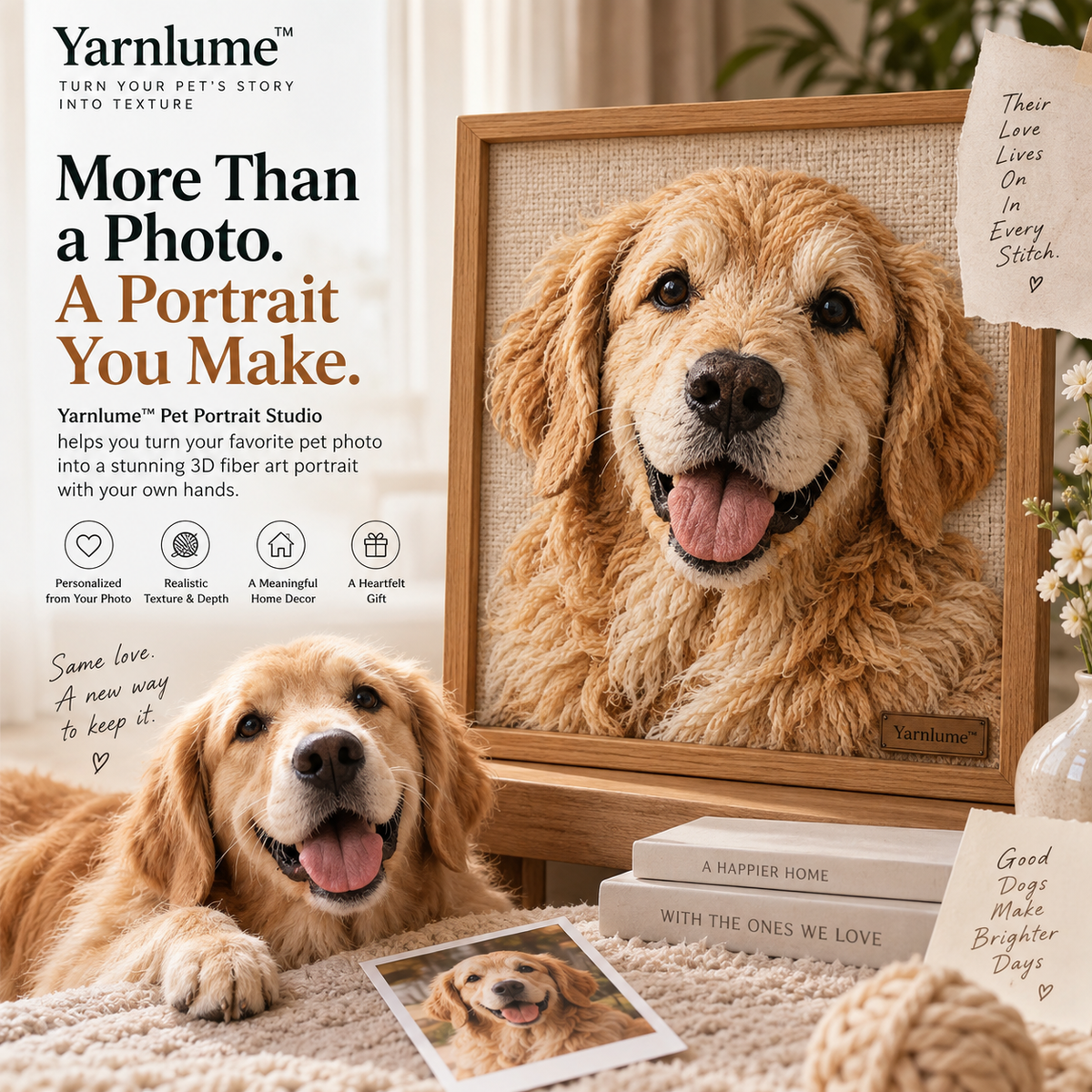 Yarnlume™ Pet Portrait Studio