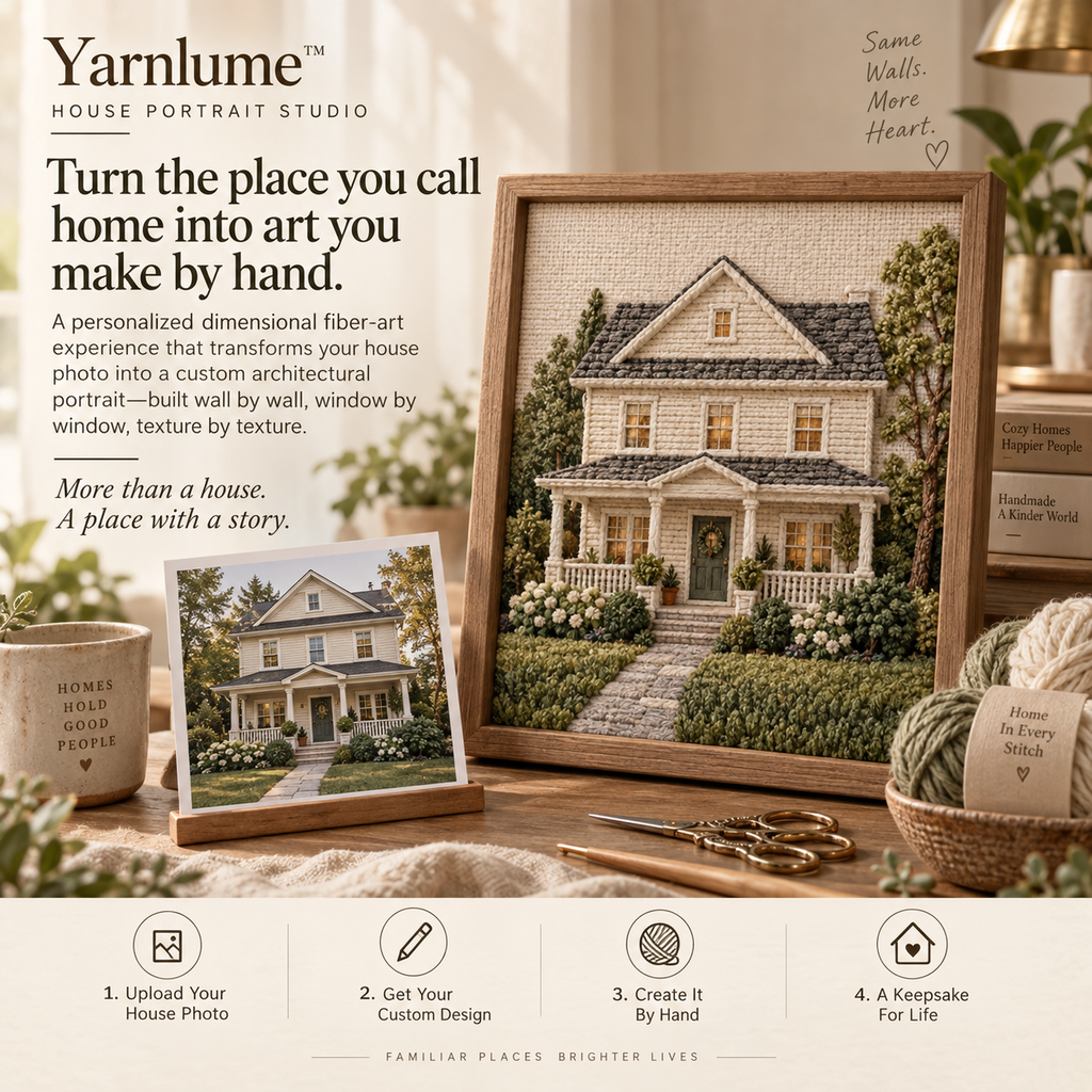 Yarnlume™ House Portrait Studio