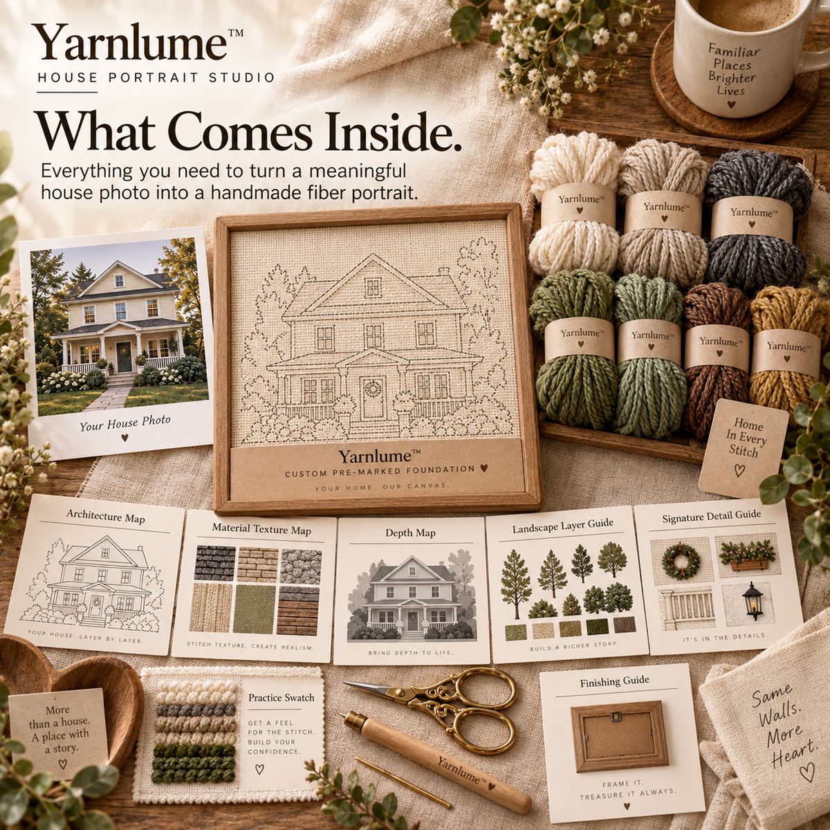 Yarnlume™ House Portrait Studio