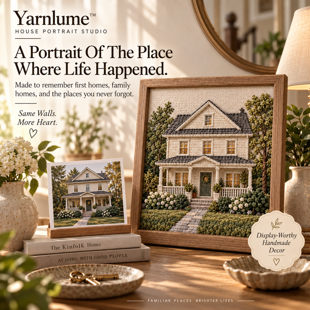 Yarnlume™ House Portrait Studio