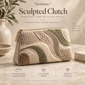 Yarnlume™ Sculpted Clutch  Small in Size. Rich in Texture. Made to Go Out With You.
